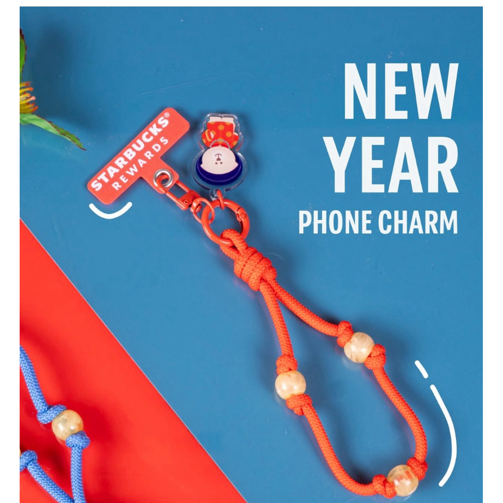 STARBUCKS PHONE CHArm, Phone charm KITTY STARBUCKS