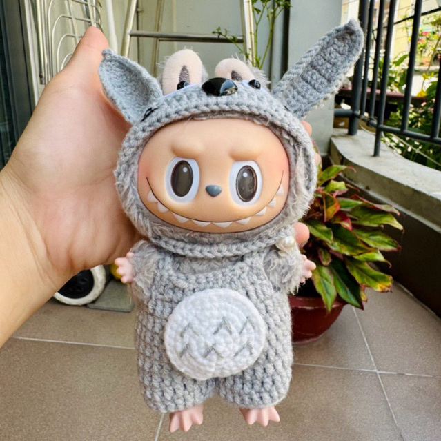 Outfit Labubu V1 V3 Totoro handmade 100%