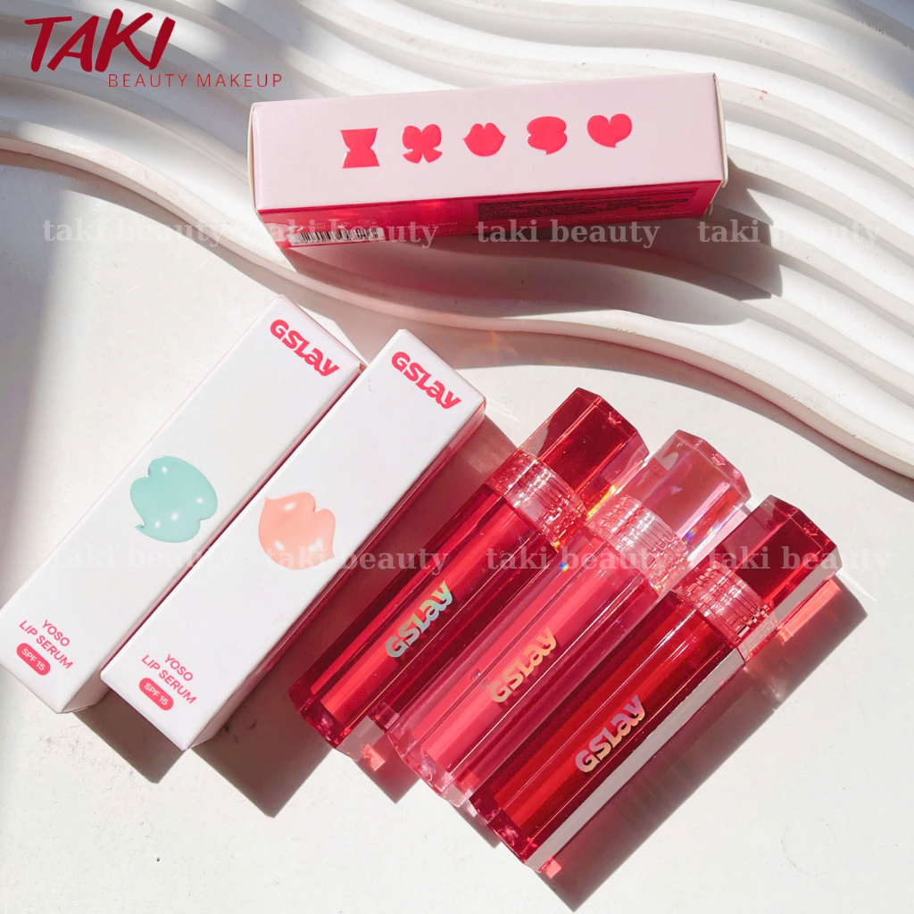 [ Mini 1ml ] Son Dưỡng Có Màu Thuần Chay Gslay Yoso  Lip Serum