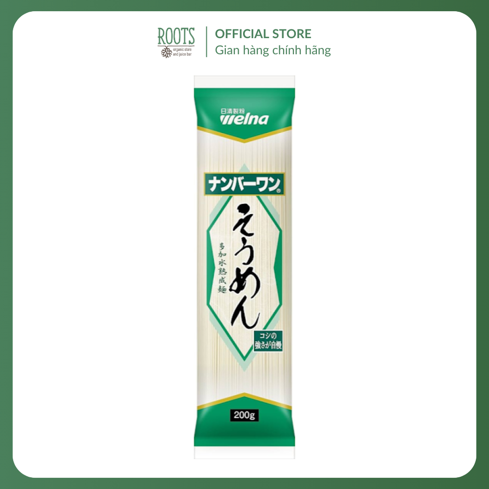 (Ship hỏa tốc) NISSHIN - Mì Somen, Welna, Japanese Somen Noodles (200g)
