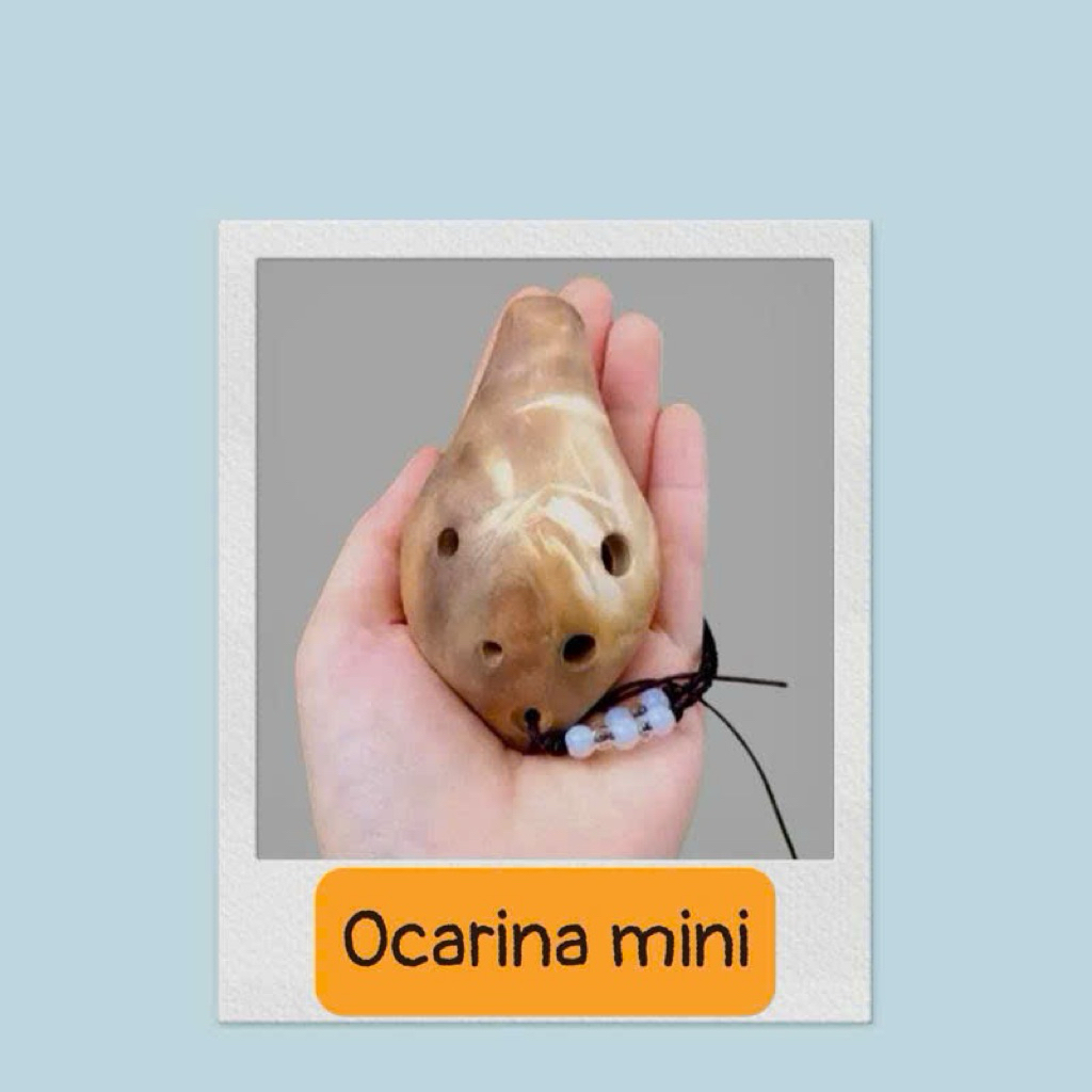 Ocarina 6 lỗ | Chất liệu gốm | Dễ chơi và có kèm hướng dẫn