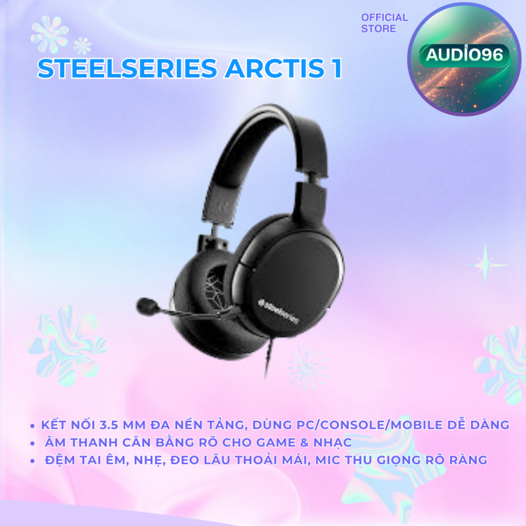Tai nghe Steelseries Arctis 1/nova3 - 2nd
