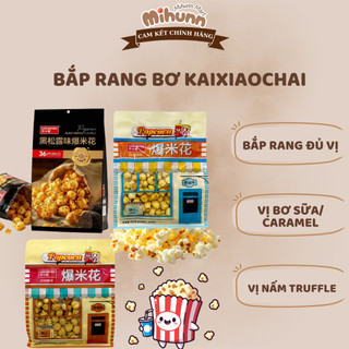 [ SIÊU CUỐN] Bắp Rang Bơ Caramel Và Kem Sữa KAIXIAOCHAI Bịch 202g - MIHUN MART