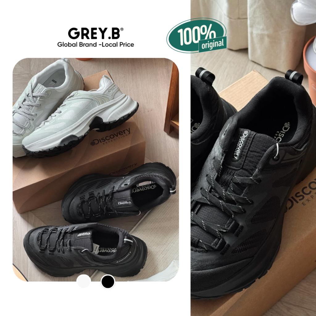 Giày Thể Thao Dis.co.ve.ry Classic Tron GREYB Unisex