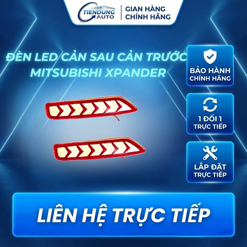 [HÀNG MỚI] Led cản sau cản trước Mitsubishi Xpander