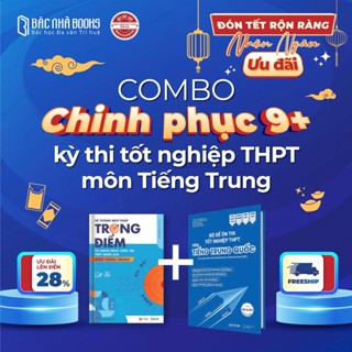 [BÁM SÁT CẤU TRÚC] Combo Sách Bộ đề ôn thi tốt nghiệp THPT Môn Tiếng Trung Quốc chuẩn 2025 dành cho học sinh sinh viên