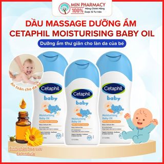 Dầu Dưỡng Ẩm Cetaphil Baby Moisturising Baby Oil With Organic Calendula – Chai 200ml