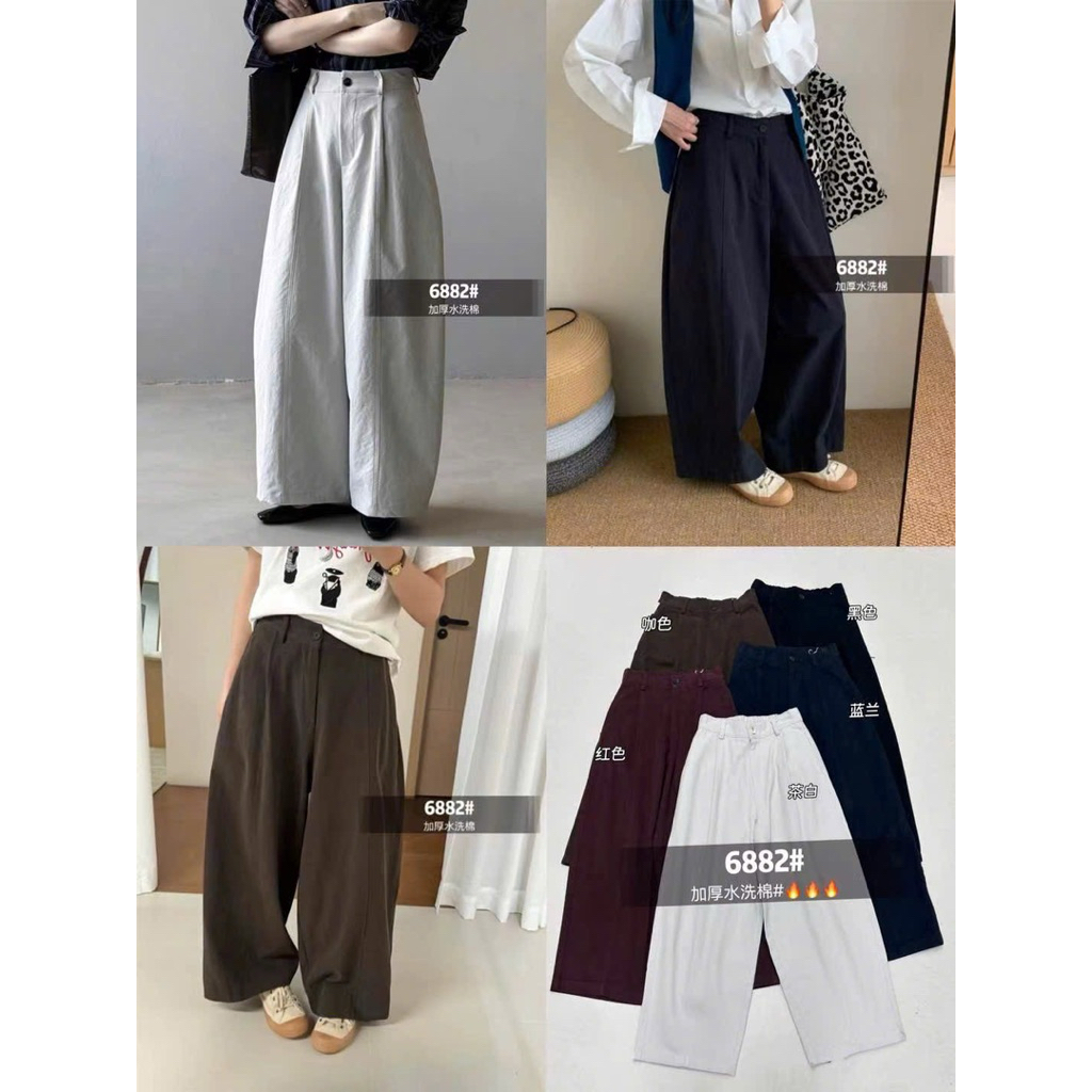 Quần thô dày 6862 đủ màu QC Loại 1
