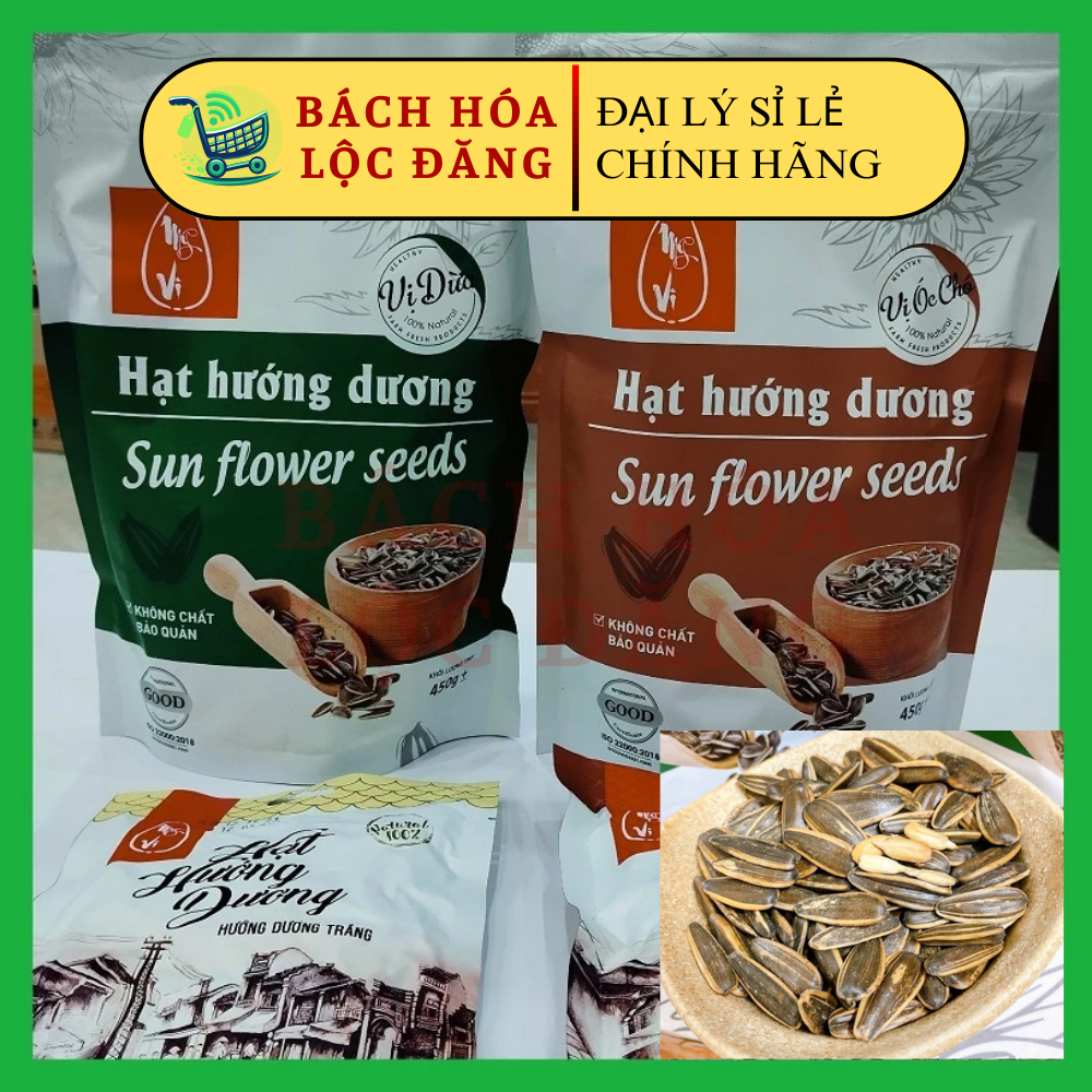 [Combo Hạt Dưa + Hạt Hướng Dương Vị Dừa Loại Ngon ] Hạt Dưa Rang Củi Trung Nam + Hướng Dương Vị Dừa 