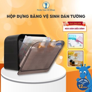 Hộp Đựng Băng Vệ Sinh,Khăn Giấy,Tẩy Trang Lau Mặt, Đồ Dùng Cá Nhân Nhỏ Có Nắp Đậy Không Bụi (HVN.01)