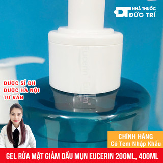 Gel rửa mặt giảm mụn Eucerin  DERMOPURE CLINICAL PURIFYING CLEANSER