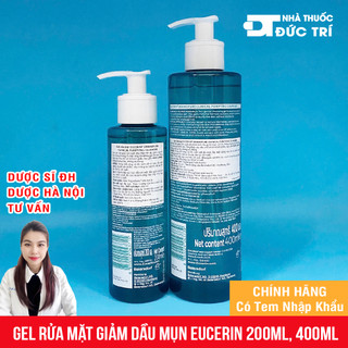 Gel rửa mặt giảm mụn Eucerin  DERMOPURE CLINICAL PURIFYING CLEANSER