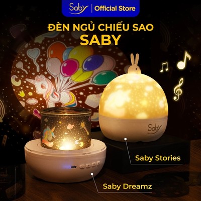 Đèn ngủ chiếu sao Saby hình Pony phát nhạc loa bluetooth đèn chiếu trần 3D, BH 12 tháng, pin sạc