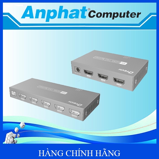Bộ Chia HDMI Dtech DT-7812/ DT-7814 (2.0) – Hàng Chính Hãng