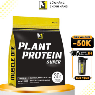 Bột protein thực vật Plant, Bổ sung đạm thực vật tăng cơ bắp - 500gr Hàng Chính hãng