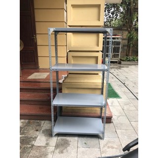 Kệ Sắt V Lỗ: Dài 60cm x Rộng 50cm x Cao 100-120-150-180-200 x 2,3,4,5,6 Tầng Đề Đồ Đa Năng.