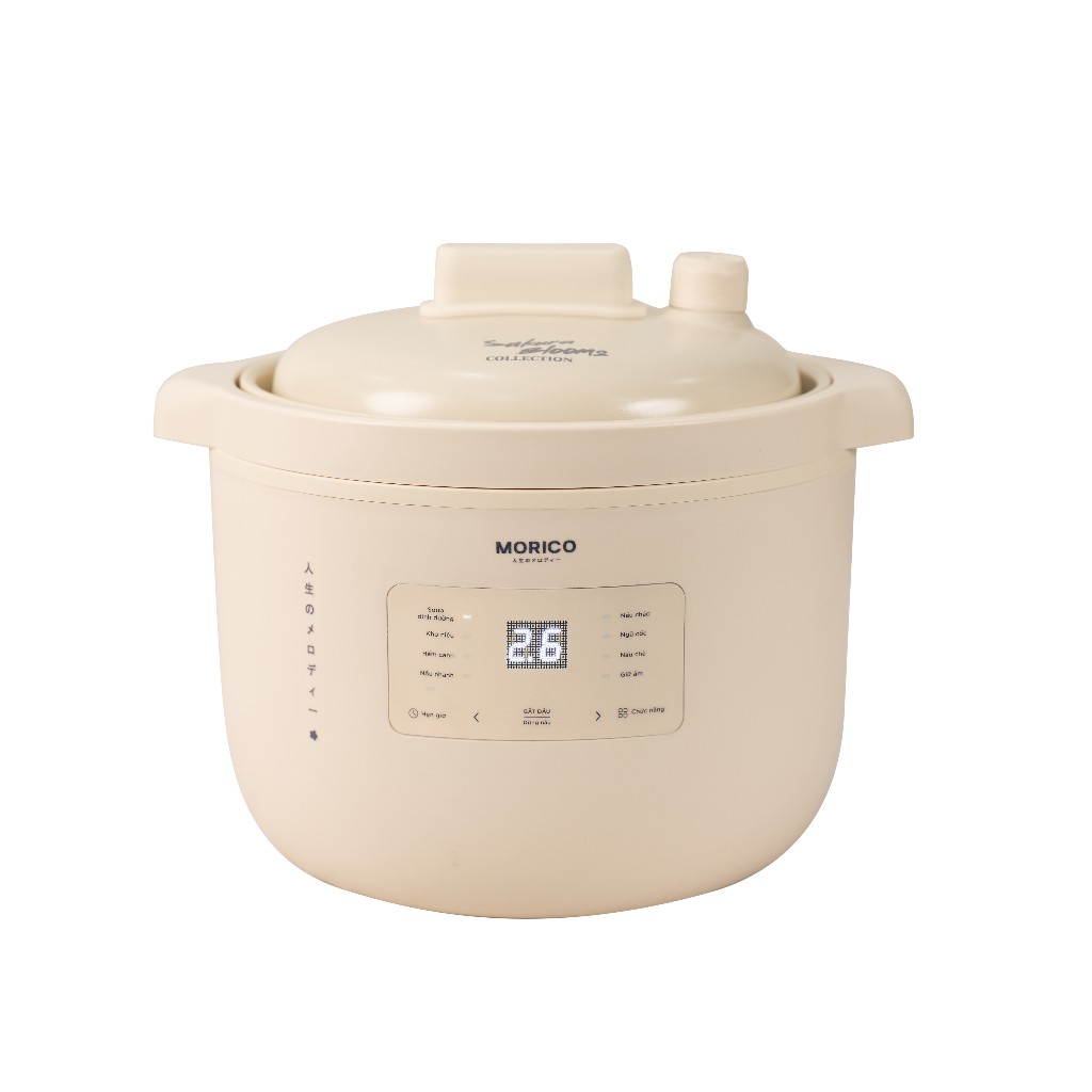 Nồi Nấu Chậm MORICO MS6008 Kho Hầm Đa Năng - Dung Tích 2.5L - Bảo Hành 12 Tháng