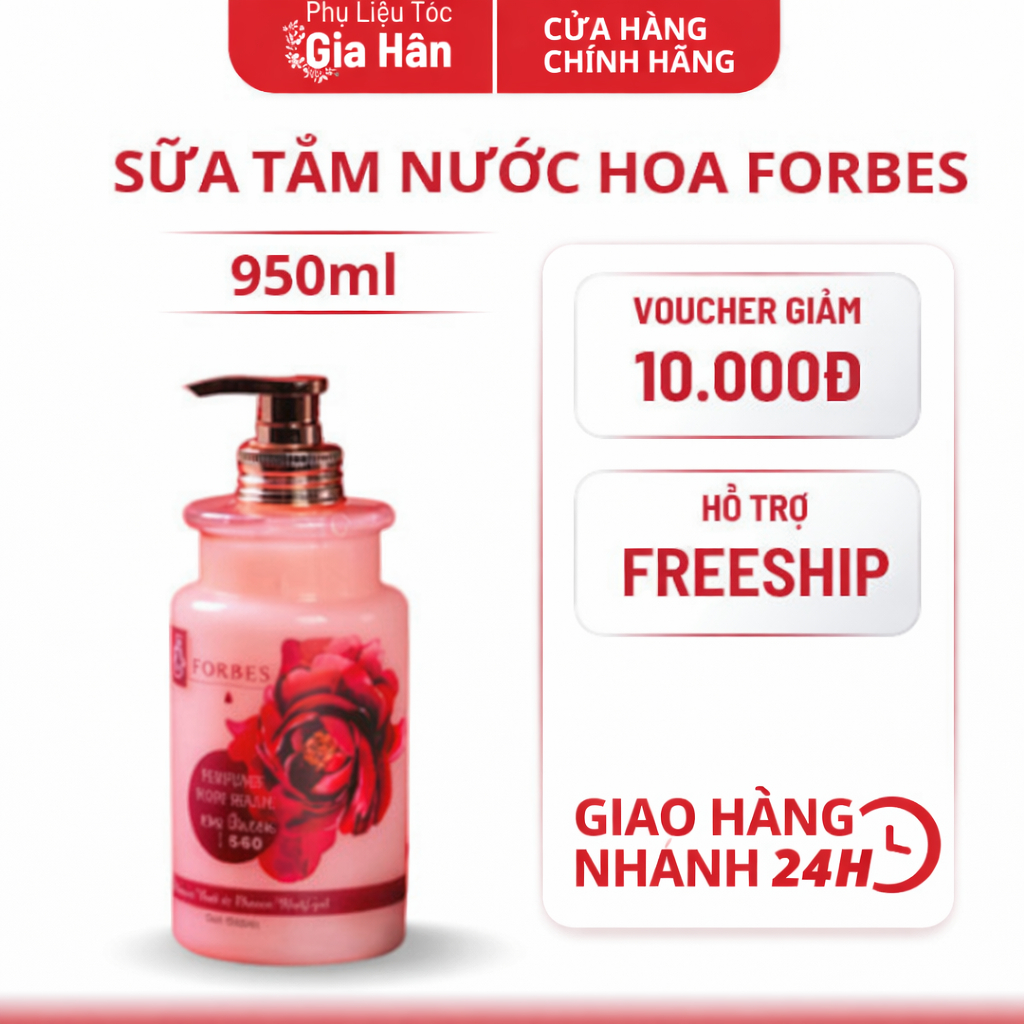 Sữa tắm dưỡng ẩm FORBES  hương nước hoa 950ml