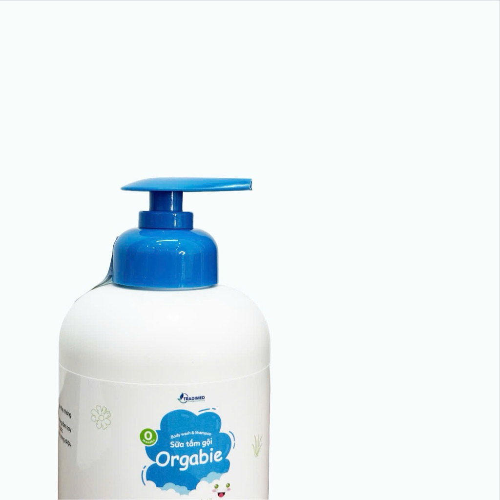 Sữa tắm gội trẻ em Orgabie 500ml