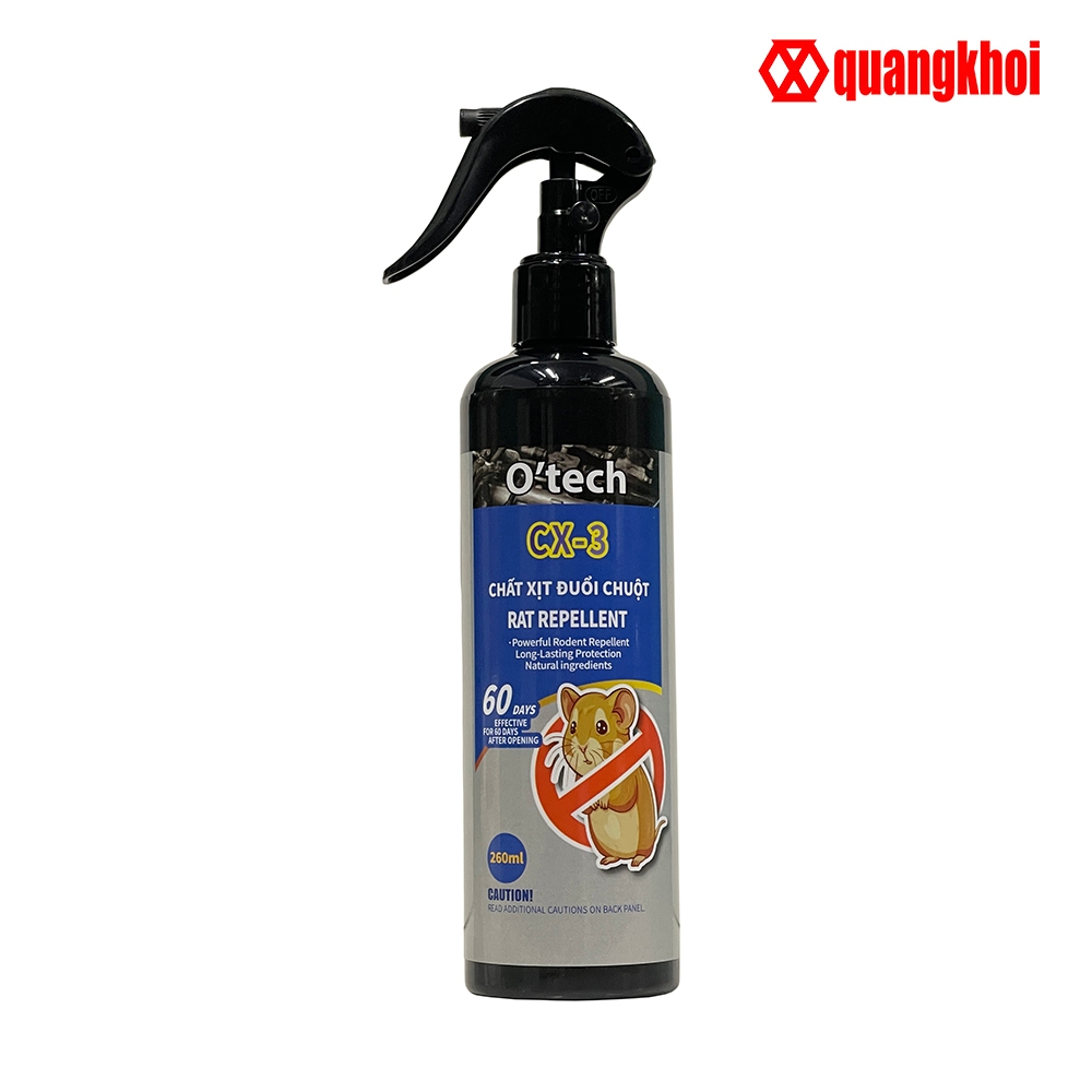Bình xịt đuổi chuột cho xe ô tô O’tech CX-3
