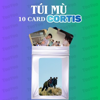 Túi mù gồm 10 card CORTIS bo góc TooYoo CARD0335