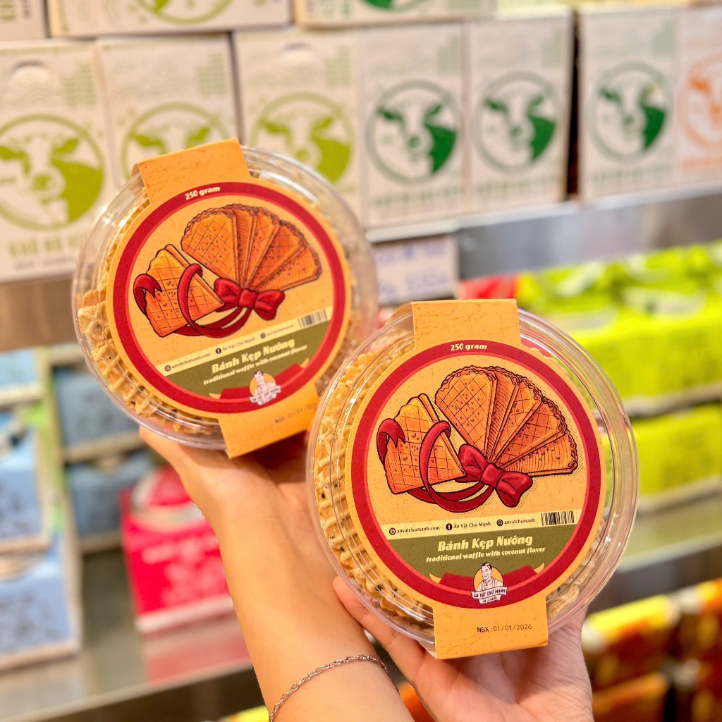 Bánh Kẹp Nướng Tuổi Thơ - Ăn Vặt Chú Mạnh