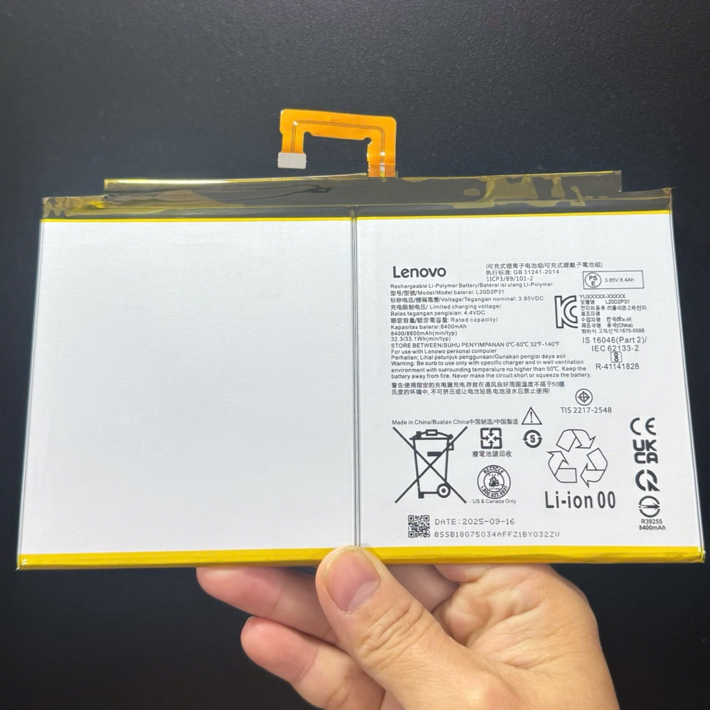 Pin Lenovo Xiaoxin Pad Pro TB-J706F TB-J716F L20D2P31 Bảo hành lỗi đổi mới