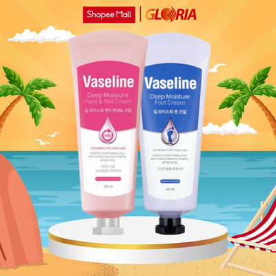 Kem Dưỡng Da Tay, Da Chân Và Móng Vaseline Giúp Dưỡng Ẩm Sâu, Làm Mềm Da 60ml