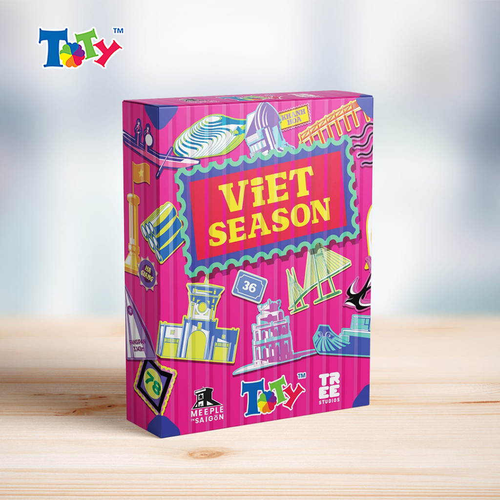 Board Game Thẻ Bài - Viet Season - Thẻ Bài Cực Hay Dành Cho 2 - 4 Người Chơi - LN97