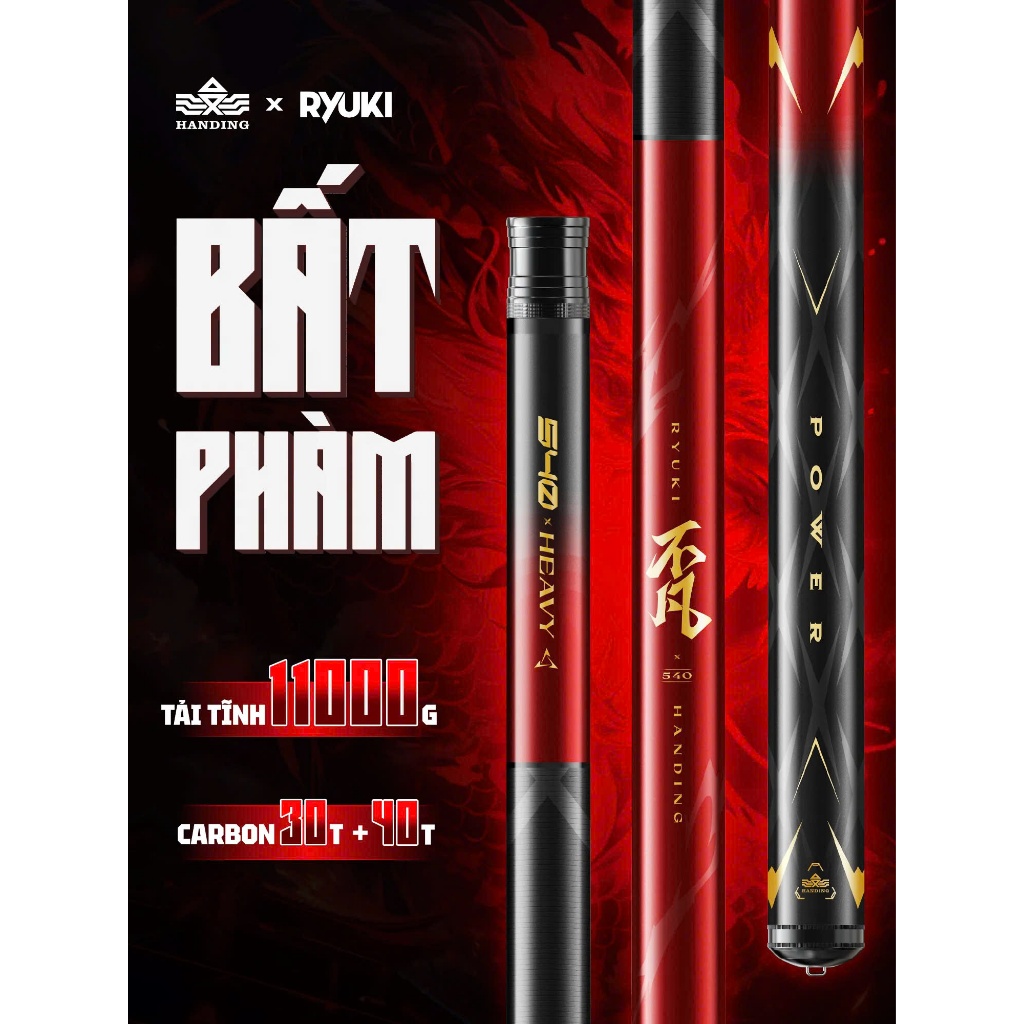 Cần Câu HANDING RYUKI Bất Phàm