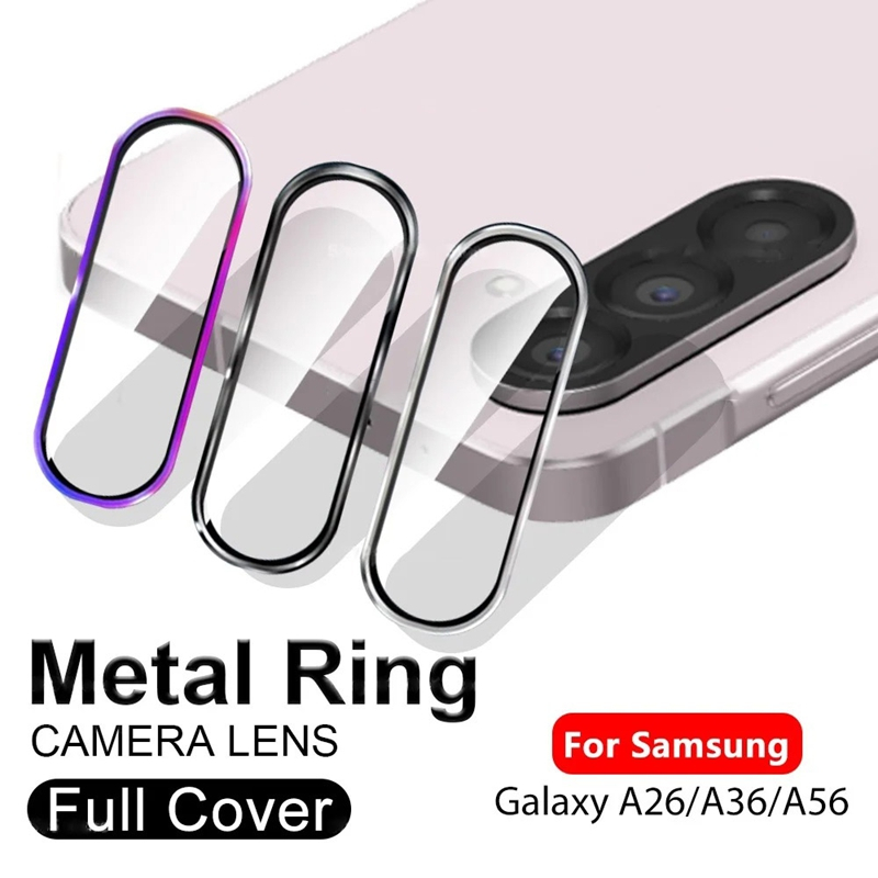 Ốp bảo vệ ống kính camera bằng kim loại cho Samsung Galaxy A56