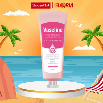 Kem Dưỡng Da Tay Và Móng Vaseline 24h Deep Moisture Hand & Nail Cream 60ml