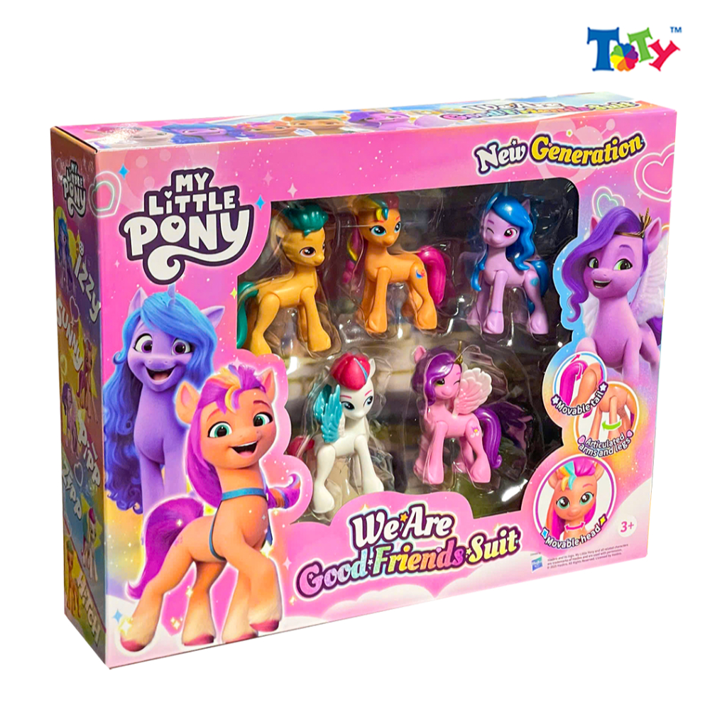 (Chính Hãng) Mô Hình My Little Pony - We Are Good Friends (Suit) - DP02