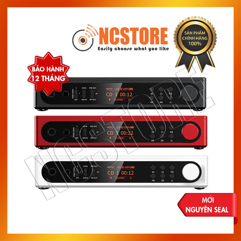 [NC] Máy Nghe Nhạc FIIO DM15 R2R | Self-developed R2R DAC | Dual op-amp SGM8262 | Portable Stereo CD