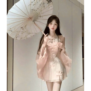 ĐẦM HOA CỔ YẾM CHÉO