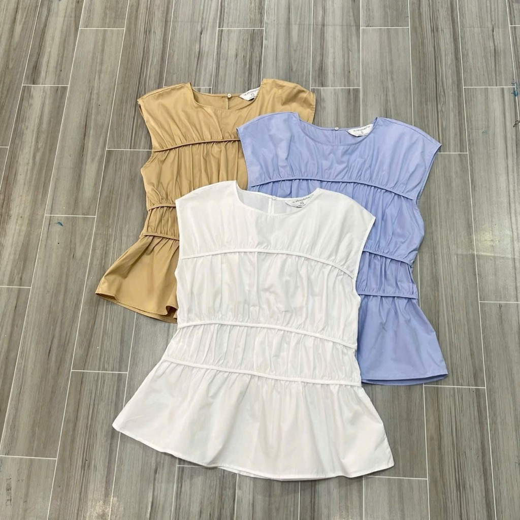 [CÓ BIGSIZE][virusplussize]Áo babydoll cộc tay primark bigsize fom to