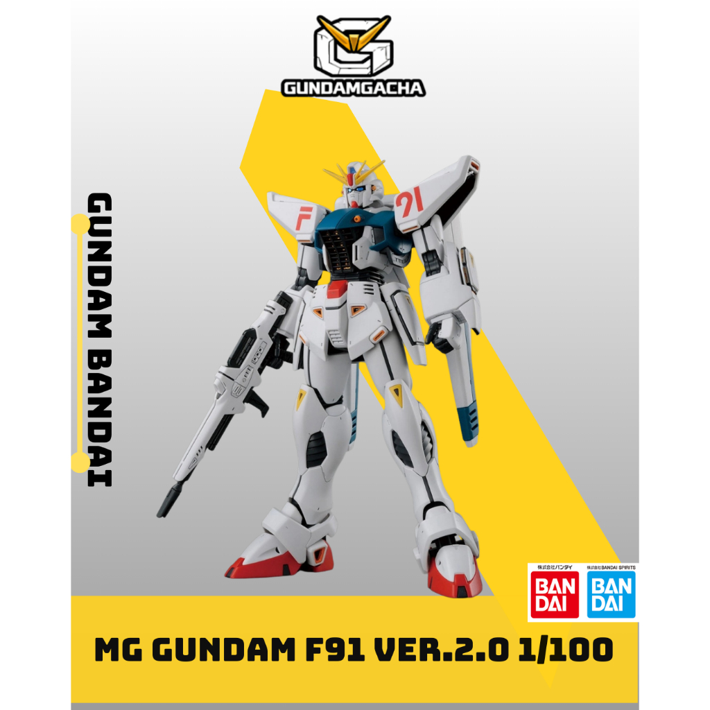 Mô Hình Lắp Ráp Bandai MG 1/100 Gundam F91 Ver.2.0 – 4573102616128