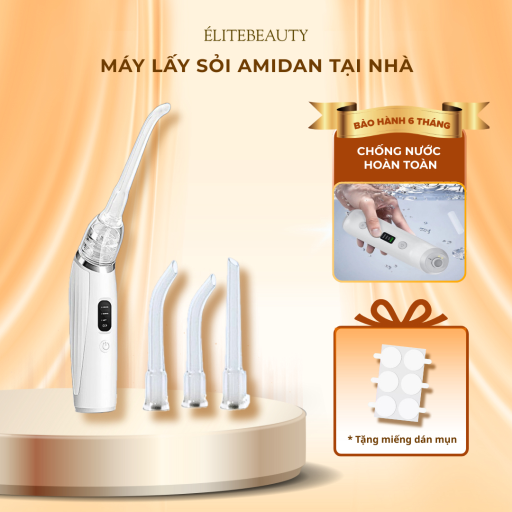 Máy lấy sỏi amidan, dụng cụ hút sỏi, loại bỏ hôi miệng hiệu quả CSSD242 Élitebeauty