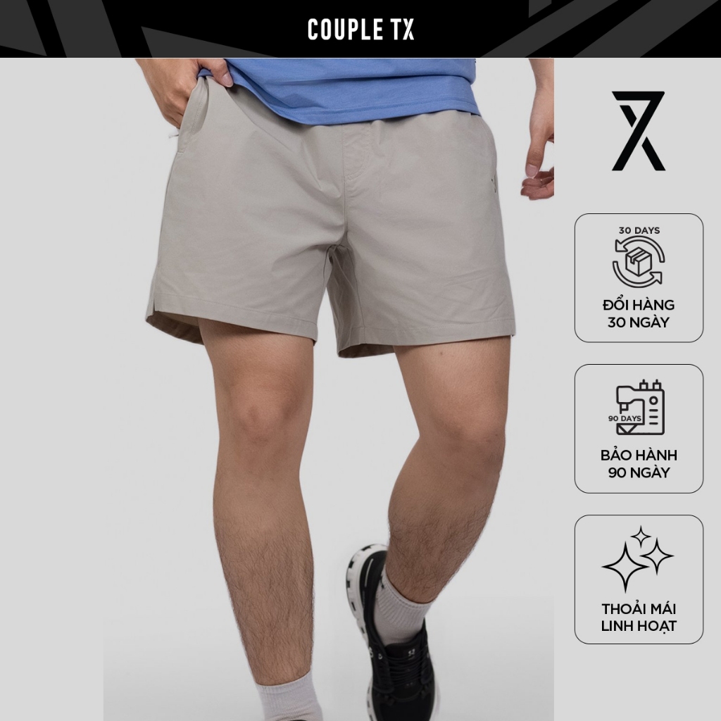 Quần Short Dù Nam Couple TX Basic MSR 1049