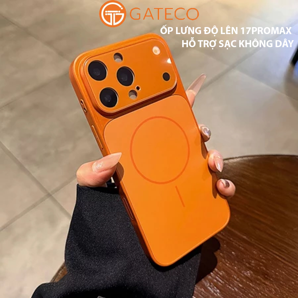 Ốp Lưng Likgus Độ Lên iPhone 17 Pro Max – Lưng Nhám Cao Cấp, Viền Camera Nổi, Sạc Không Dây [Ốp Likg