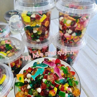 (SIÊU NGON) XÔ 500G KẸO DẺO CHIP MIX NHIỀU LOẠI CÓ NHÂN VÀ KHÔNG NHÂN SIÊU NGON