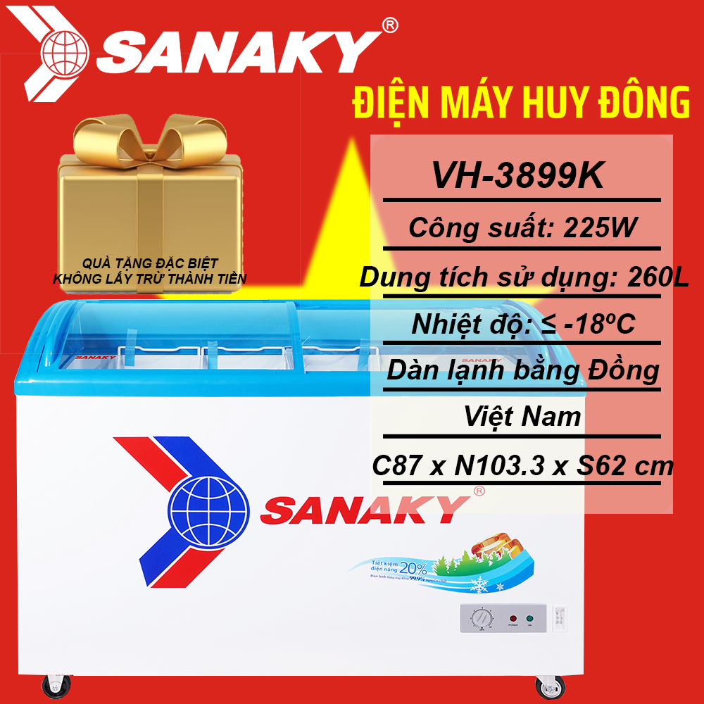 Tủ Đông Sanaky VH-3899K