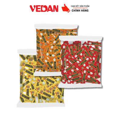 Kẹo Hsu Fu Chi Đậu Phộng 1.5Kg – 3 Vị: Đậu Phộng / Mè Đen / Hạt Điều