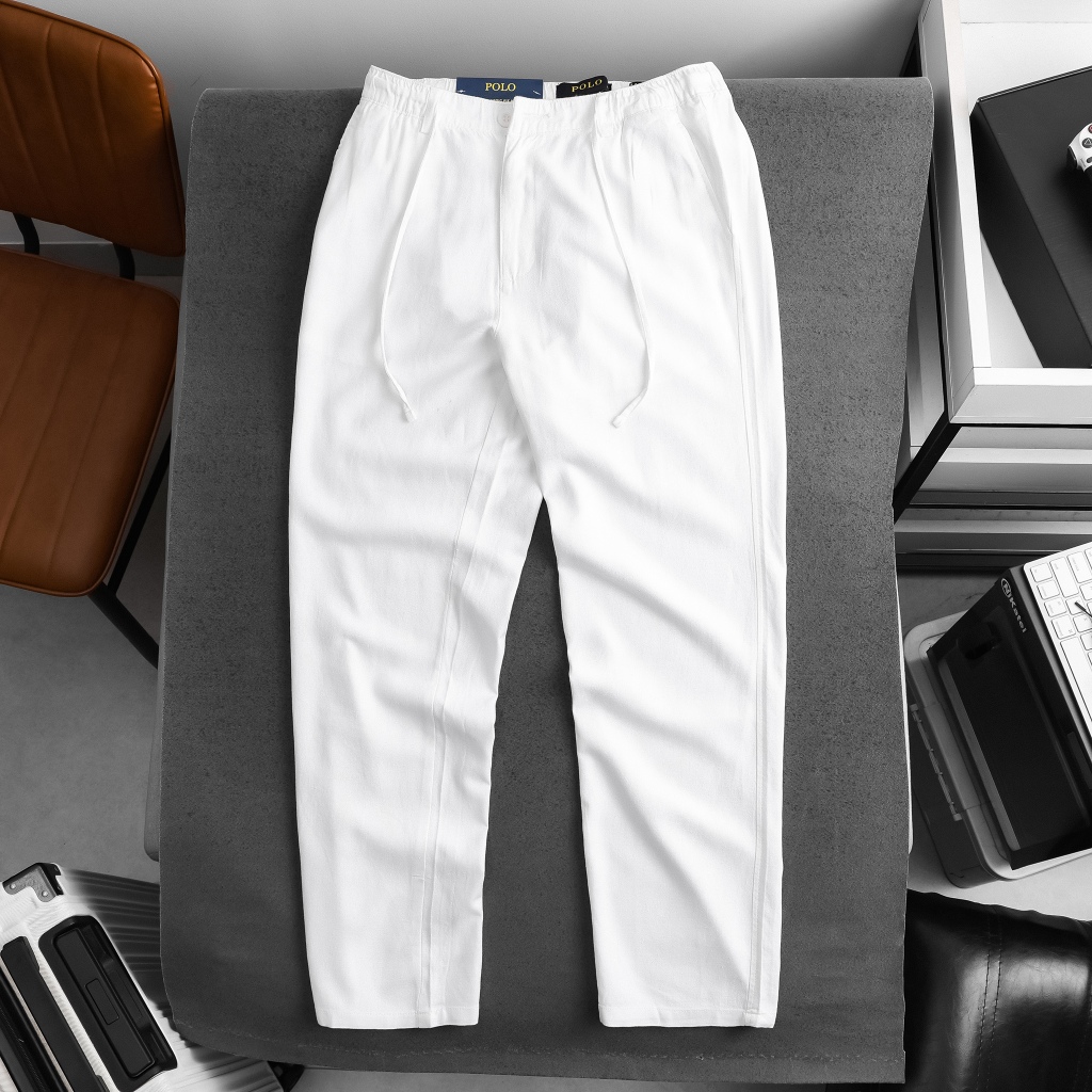 Quần dài nam Big Size vải linen tưng hàng xuất xịn, Quần đũi nam cao cấp chuẩn hãng ống đứng lưng th
