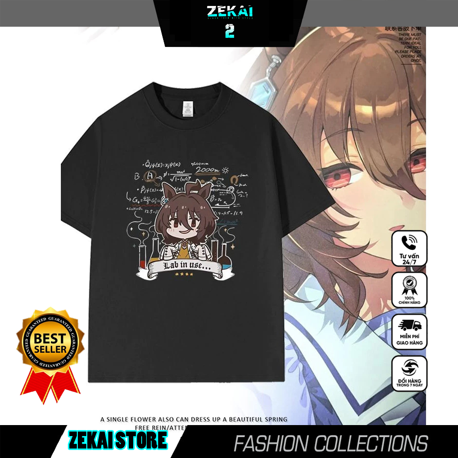 Áo Thun Uma Musume Agnes Tachyon - Oguri Cap Uma Musume -  Hololive Hoshimachi Suisei