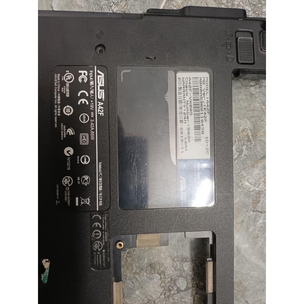 Vỏ laptop Asus A42F