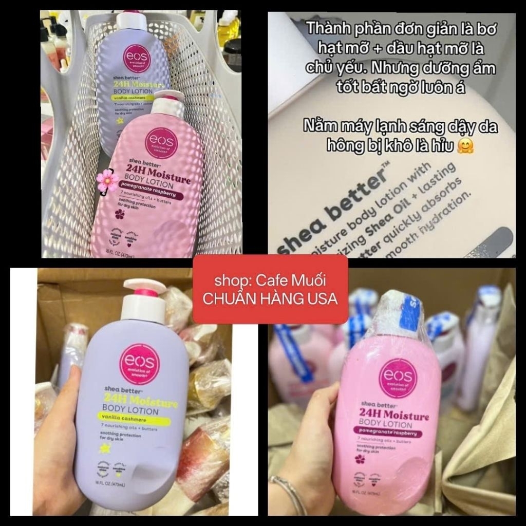 SỮA DƯỠNG THỂ  EOS Body Lotion 473ml