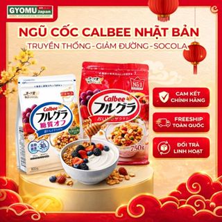 Ngũ cốc trái cây, đậu hạt Calbee Nhật Bản - ngũ cốc giảm cân - hàng nội địa Nhật Bản - Gyomu Japan
