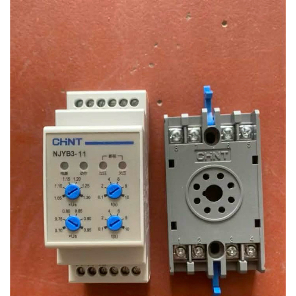 Rơ le bảo vệ pha ChinT XJ3-G, XJ3-D, NJYB3-11 Chính Hãng