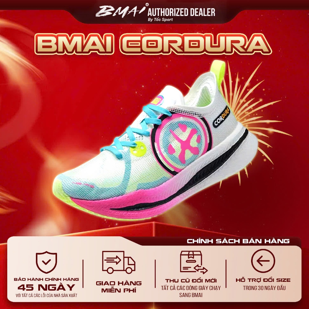 Giày Bmai | Giày Chạy Bộ Bmai Cordura Full Carbon XRMH001 | Hàng Chính Hãng | Giày Tập Luyện Và Thi 